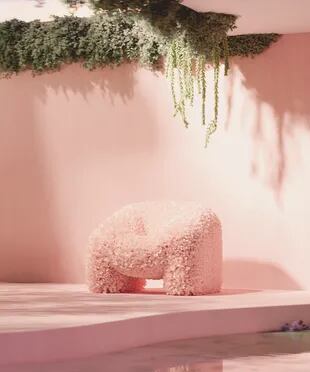 Hortensia. 30 mil pétalos rosados, el diseño del argentino Andrés Reisinger que conquistó Europa.