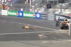 El tenso diálogo entre Ricciardo y un ingeniero tras su accidente en las prácticas de Mónaco