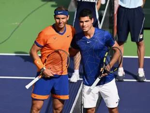 Nadal y Alcaraz se enfrentaron por segunda vez el 19 de marzo, en las semifinales de Indian Wells: ganó Rafa por 6-4, 4-6, 6-3. 