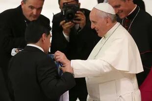 El encuentro del Papa Francisco y Diego Maradona