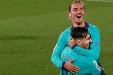 Messi y Griezmann: un abrazo, la reivindicación y un gol con taco y 'vaselina'