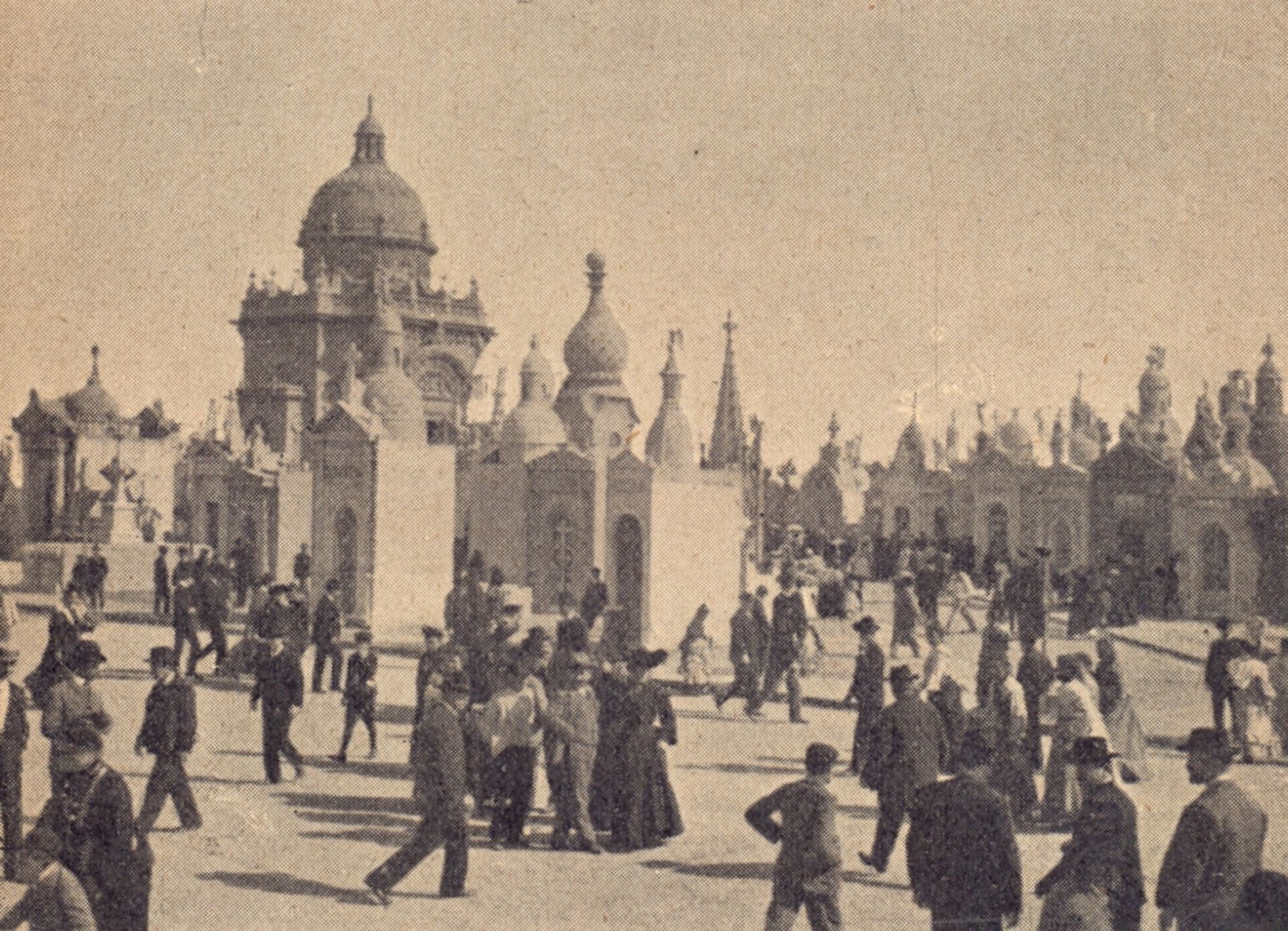 El Cementerio de Chacarita, 2 de noviembre de 1908