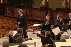 La Filarmónica de Viena realizó su concierto de Año Nuevo ante una sala vacía