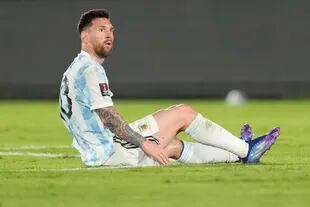 Lionel Messi se queja por las infracciones recibidas