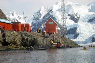 La Base antártica Brown es una de las estaciones temporarias de la Argentina desde 1984