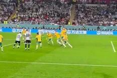 Así se vio el gol de Messi a Australia desde la tribuna y con la locura de los hinchas