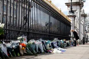 Los homenajes frente al Palacio de Buckingham