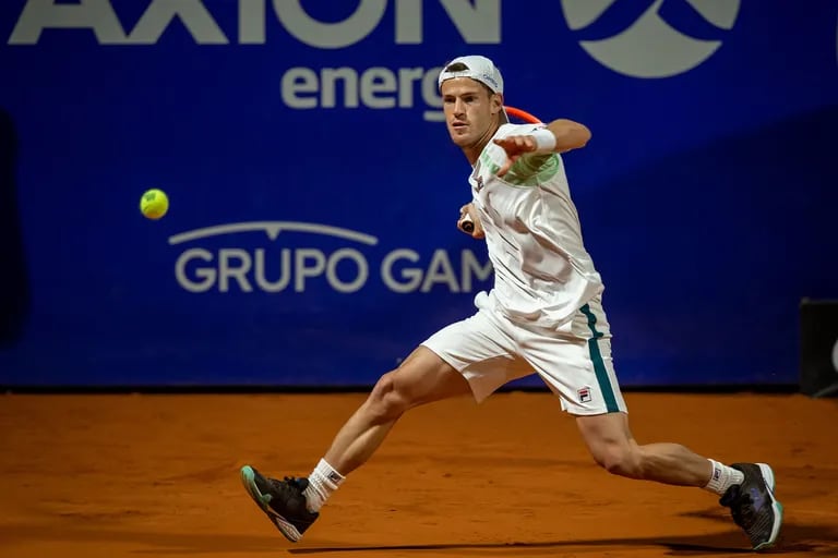 Schwartzman se recuperó en el segundo set, pero no tuvo la posibilidad de continuar debido a las lluvias de la noche del viernes