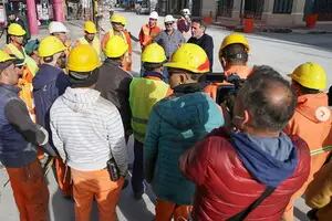 El “paro activo” de Katopodis se hizo en medio de quejas empresarias por el freno de las obras