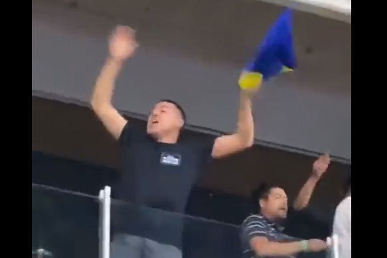 Juan Román Riquelme y el festejo que se hizo viral tras el título de la Copa Argentina