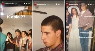 En las stories de Instagram compartió los recuerdos de la infancia y adolescencia en Florentino Ameghino