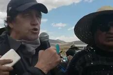 El embajador argentino en Bolivia participó de una movilización con Evo Morales