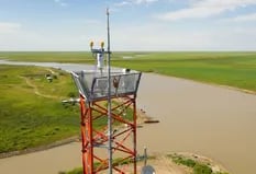 Cómo funcionan las torres que brindan datos geolocalizados sobre incendios en el Delta