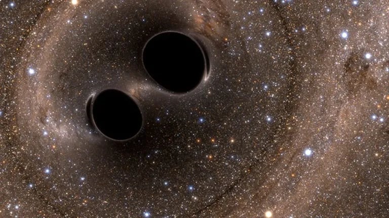 Sie warnen vor einer „unmittelbaren“ Kollision zweier schwarzer Löcher, die von der Erde aus wahrgenommen werden könnten
