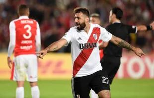 River le ganó 1-0 a Santa Fe en Colombia en su último partido: fue en la Libertadores 2018