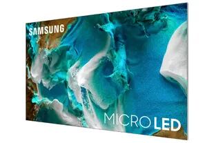 Micro LED es la otra tecnología que está usando Samsung en sus televisores; en este caso, la compañía dice que al usar LEDs inorgánicos su vida útil es mucho mayor que las versiones anteriores