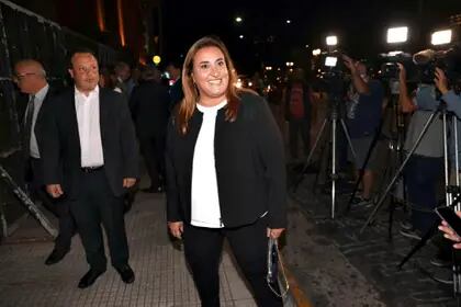María Fernanda Vázquez llega a la jura como consejera de la Magistratura