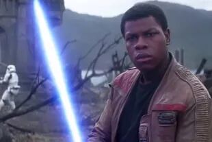 John Boyega como Finn en Star Wars: el ascenso de Skywalker
