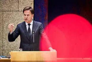 El primer ministro holandés Mark Rutte