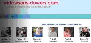 Widows or Widowers un sitio de búsqueda de parejas para viudas y viudos en Gran Bretaña