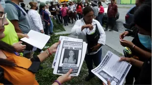 His mother, like other relatives and friends, actively participated in the search for Debanhi Escobar