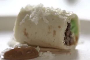 Burrito de chocolate, una de las creaciones más originales de Watson. Foto gentileza de IBM
