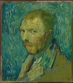 Autorretrato (finales de agosto de 1889), Vincent van Gogh, Museo Nacional de Arte, Arquitectura y Diseño, Oslo