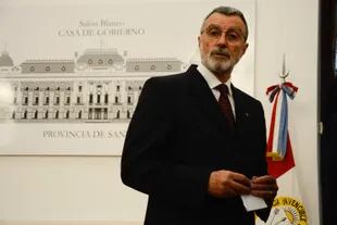 El comisario general (R) Rubén Rimoldi había jurado el 10 de agosto pasado como ministro