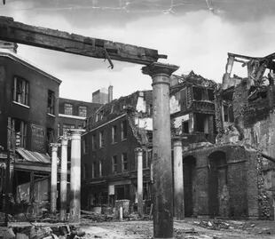 About 27,000 Civilians Were Killed In The German Bombing Raid On London.
