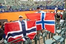 Cómo es apoyar al noruego Casper Ruud... a contramano de todo el público del Argentina Open