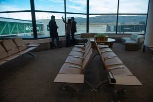 En el aeropuerto de Bariloche, se ampliaron instalaciones para brindar más comodidad a los pasajeros