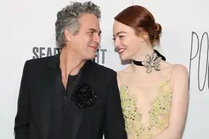 Así fue el curioso festejo de Mark Ruffalo y Emma Stone ante su nominación en los Premios Oscar 2023