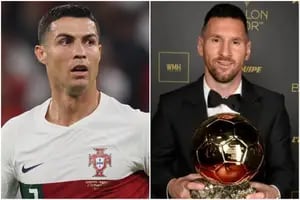 La reacción de Cristiano Ronaldo ante el octavo Balón de Oro de Lionel Messi