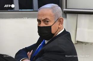 Netanyahu comparece ante la justicia seis semanas antes de las elecciones.