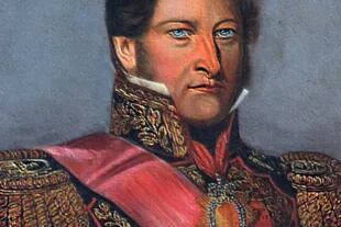Juan Manuel de Rosas lideró a las tropas de la Confederación Argentina en la batalla de la Vuelta de Obligado, que se recuerda como el Día de la Soberanía