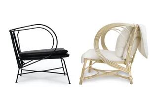 Sillones Futuro y Sauce, dos diseños inspirados en la tradicional silla Mar del Plata que forman parte de Colección Aldacour.