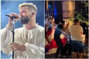 El gesto de Ricky Martin con una fan en Argentina: la hizo pasar al hotel y le dijo unas emotivas palabras