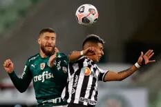 Palmeiras y Atlético Mineiro, iguales en la primera semifinal de la Copa Libertadores