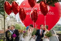 Suiza le dijo que “sí” al matrimonio igualitario en un referéndum