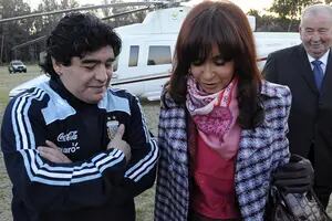 Cristina rompió el silencio para recordar a Maradona a tres años de su muerte