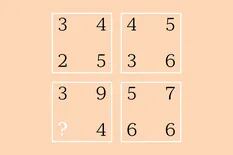 Acertijo matemático: ¿sos capaz de descifrar cuál es el número que falta?