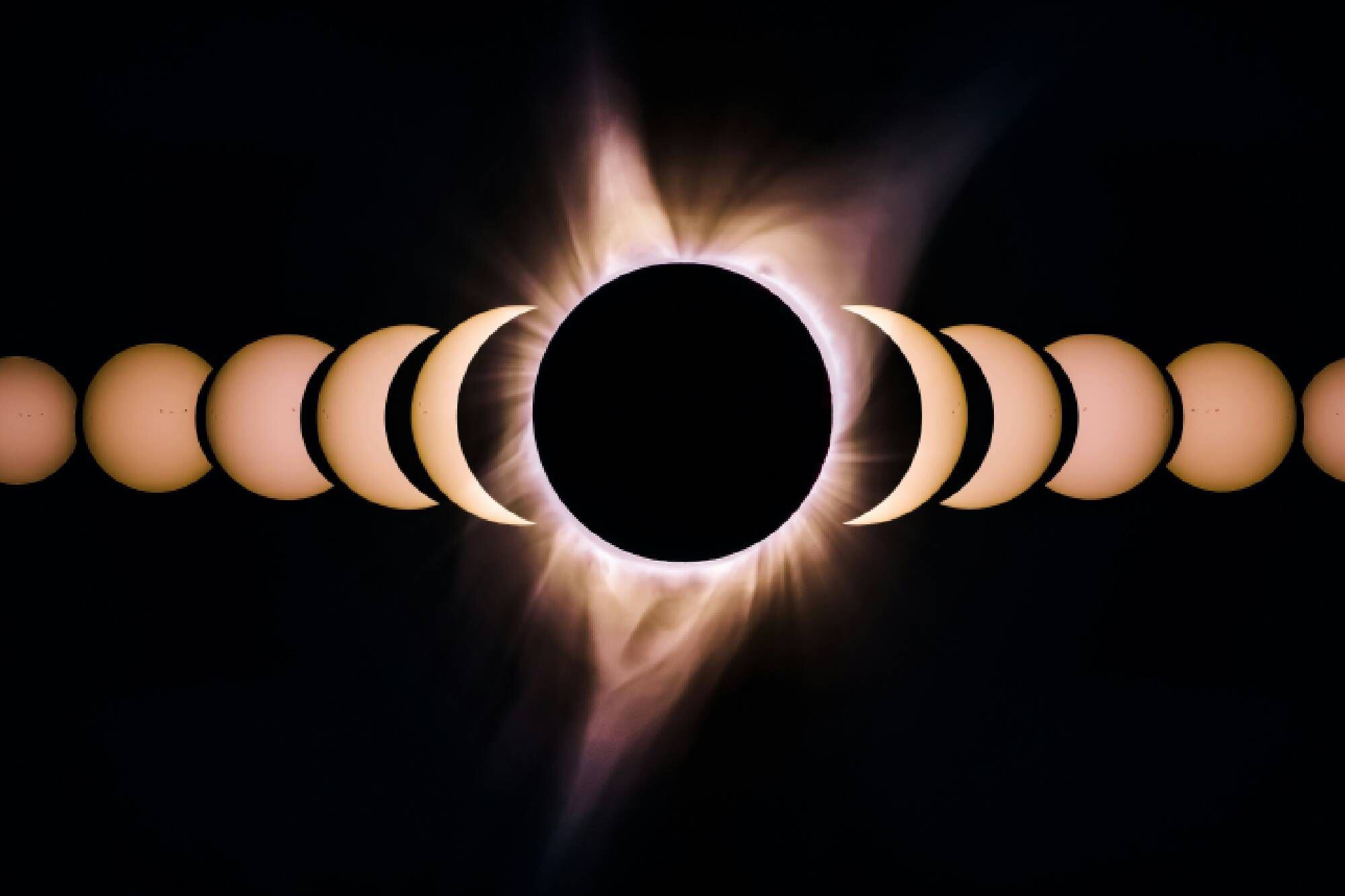 El 8 de abril será un eclipse solar total
