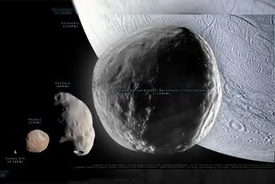 Según un análisis del astrónomo Will Grater, 2014 UN271 también supera en dimensiones al asteroide 55 Pandora (67 kilómetros) y la roca espacial Arrokoth (33 kilómetros), objeto del cinturón de Kuiper
