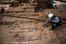 Encuentran un cementerio colonial con 42 entierros en un antiguo hospital de Perú del año 1552