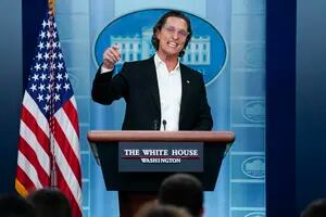 El desgarrador mensaje de Matthew McConaughey durante su visita a la Casa Blanca