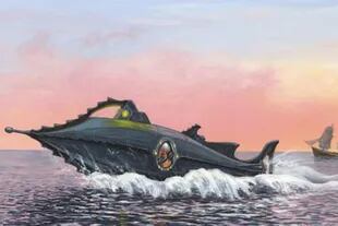 Según la novela, el "Nautilus" se sumerge y emerge llenando y vaciando tres tanques de lastre