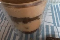 Chocotorta en vaso