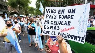 La convocatoria a la marcha #27F en Mendoza.