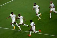 Ghana superaba con comodidad a Corea del Sur, pero los asiáticos igualaron con dos cabezazos