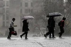 Alerta meteorológica por fuertes lluvias para Capital Federal y provincia de Buenos Aires